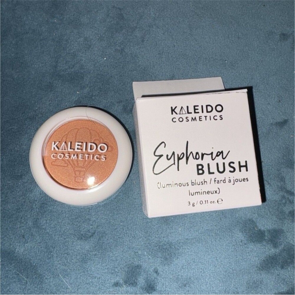 Kaleido Cosmetics Euphoria Blush Felicity Luminous Vegan Pressed Powder 0.11 oz